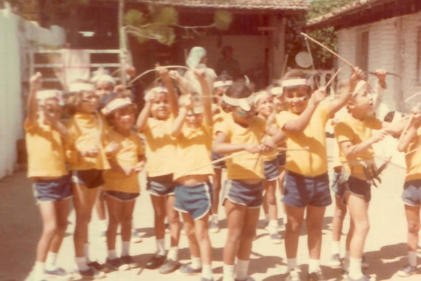 Formatura das primeiras turmas do Pré Escolar Salão do Encontro