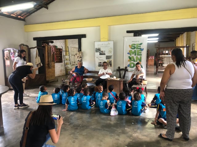 Salão do Encontro recebe escolas e grupos para visitas patrimoniais